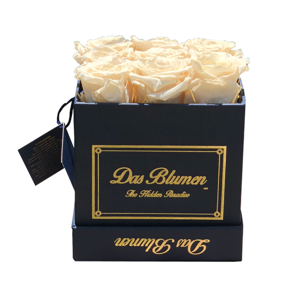 Estuche Cúbico Mini con Rosas Eternas - Das Blumen México